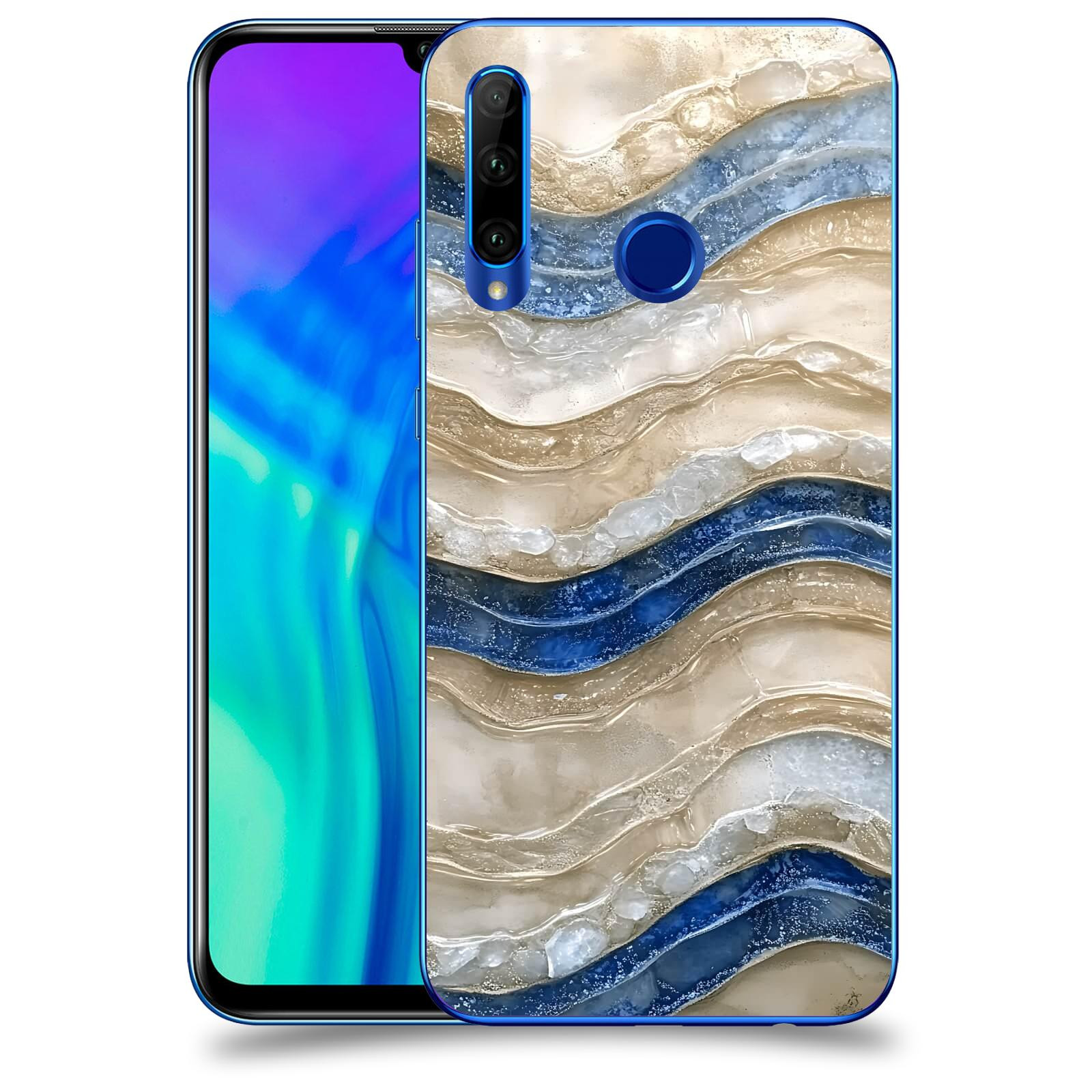 ACOVER Kryt na mobil Honor 20 Lite - Struktura a Harmonie
