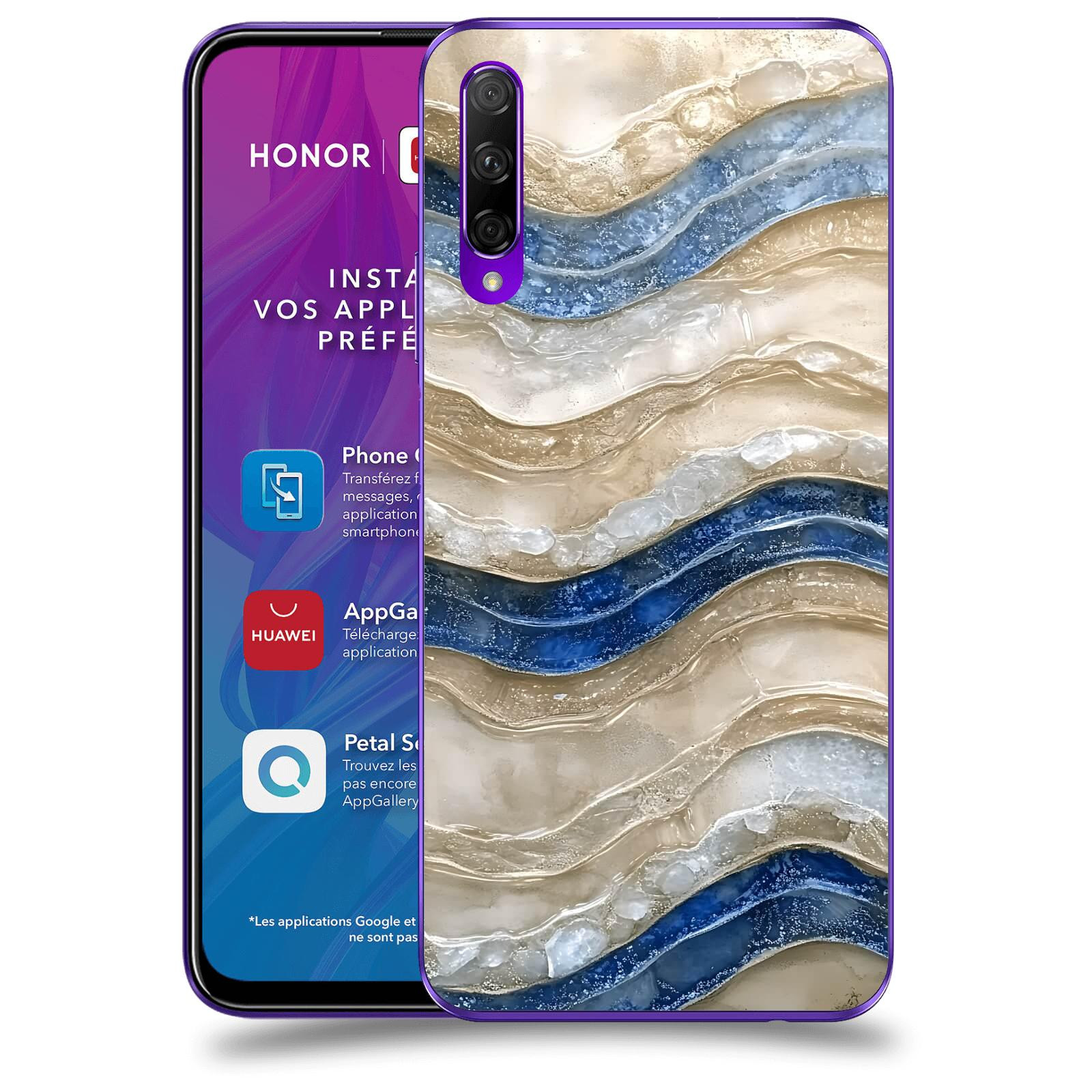 ACOVER Kryt na mobil Honor 9X Pro - Struktura a Harmonie