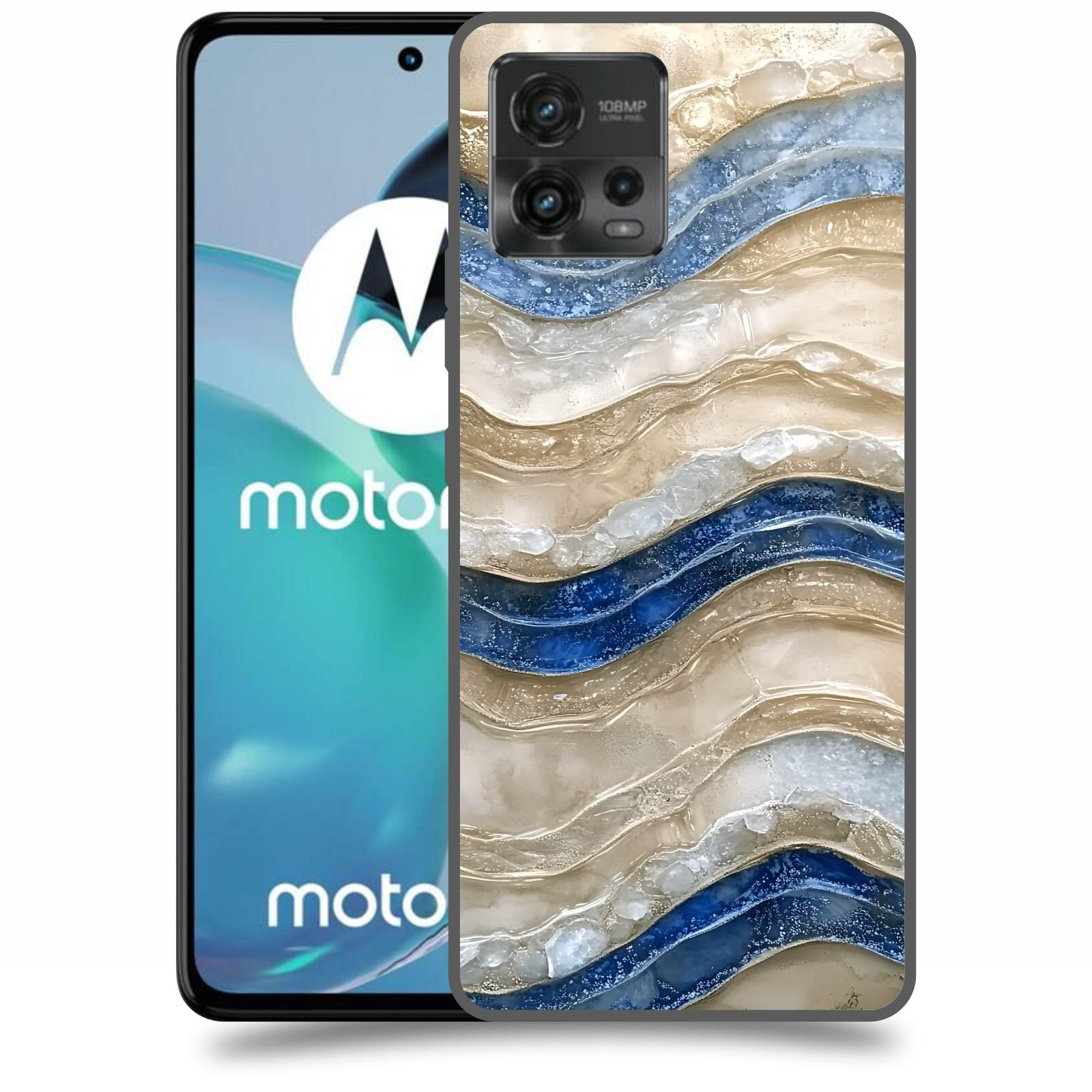 ACOVER Kryt na mobil Motorola Moto G72 - Struktura a Harmonie