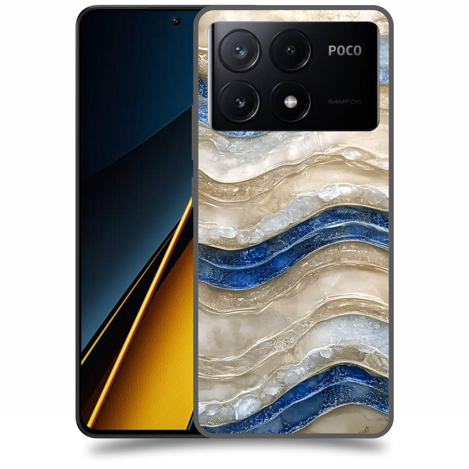 ACOVER Kryt na mobil Poco X6 Pro 5G - Struktura a Harmonie