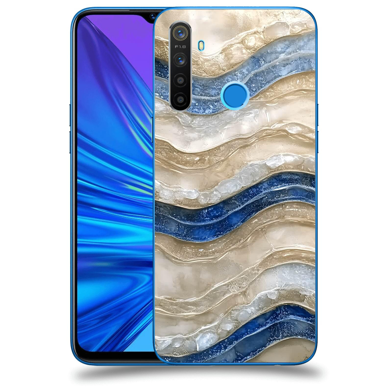 ACOVER Kryt na mobil Realme 5 - Struktura a Harmonie
