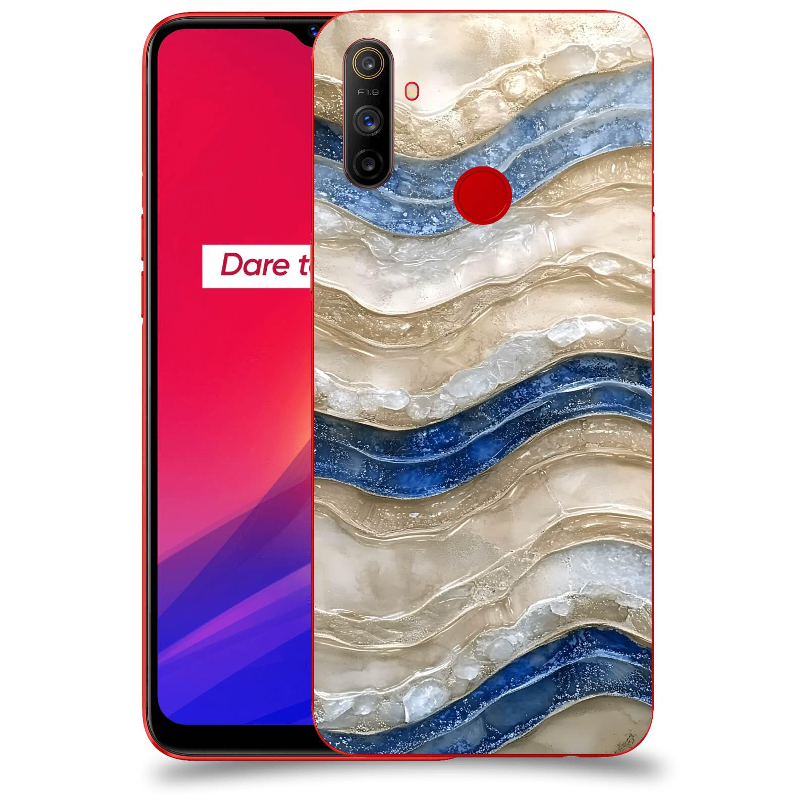 ACOVER Kryt na mobil Realme C3 - Struktura a Harmonie