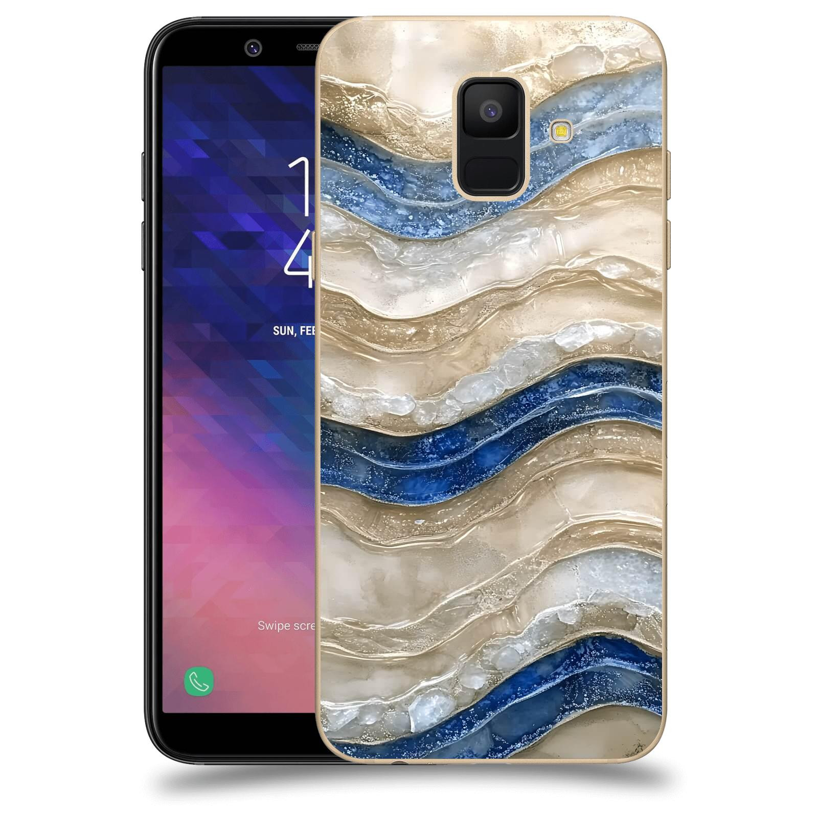 ACOVER Kryt na mobil Samsung Galaxy A6 A600F - Struktura a Harmonie