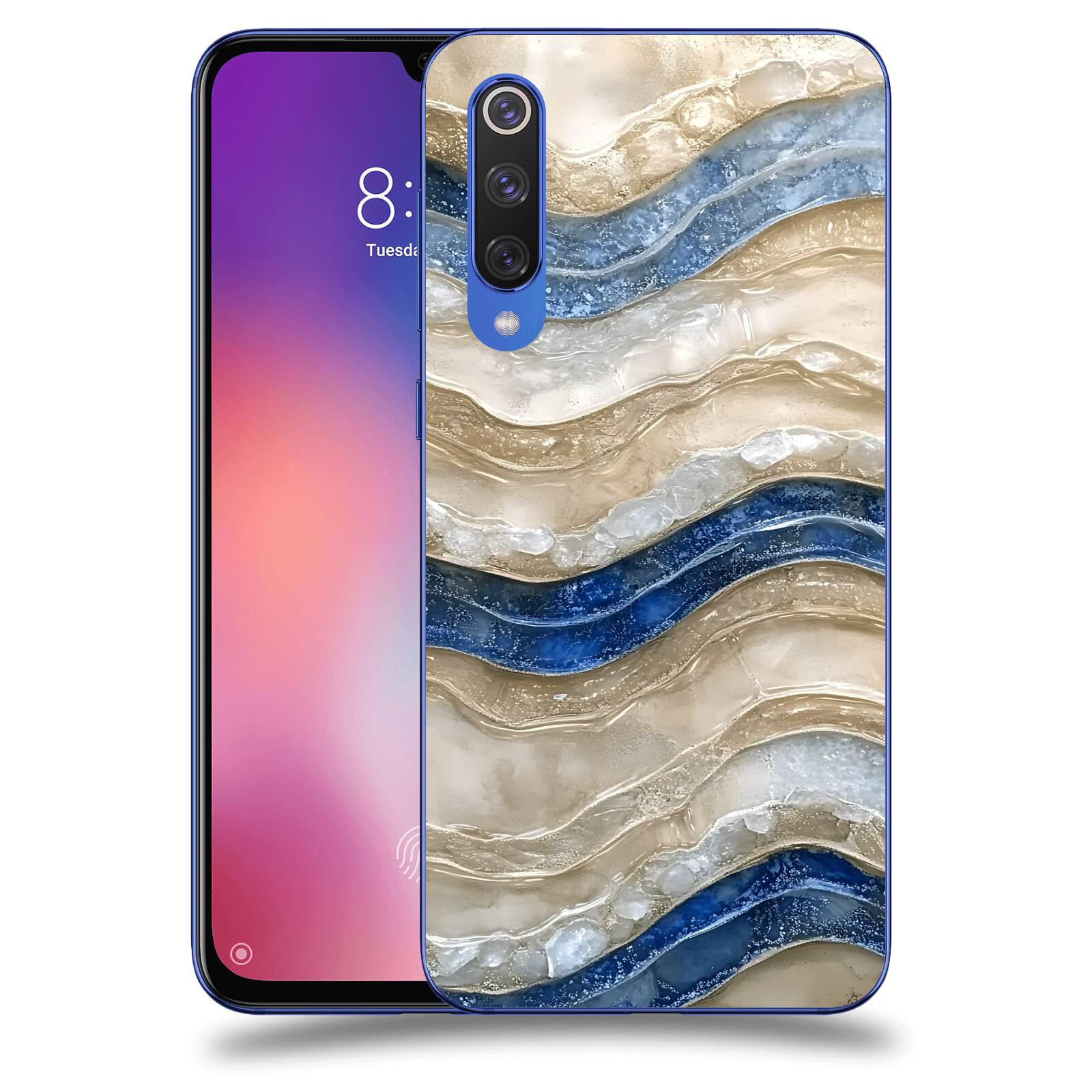 ACOVER Kryt na mobil Xiaomi Mi 9 SE - Struktura a Harmonie