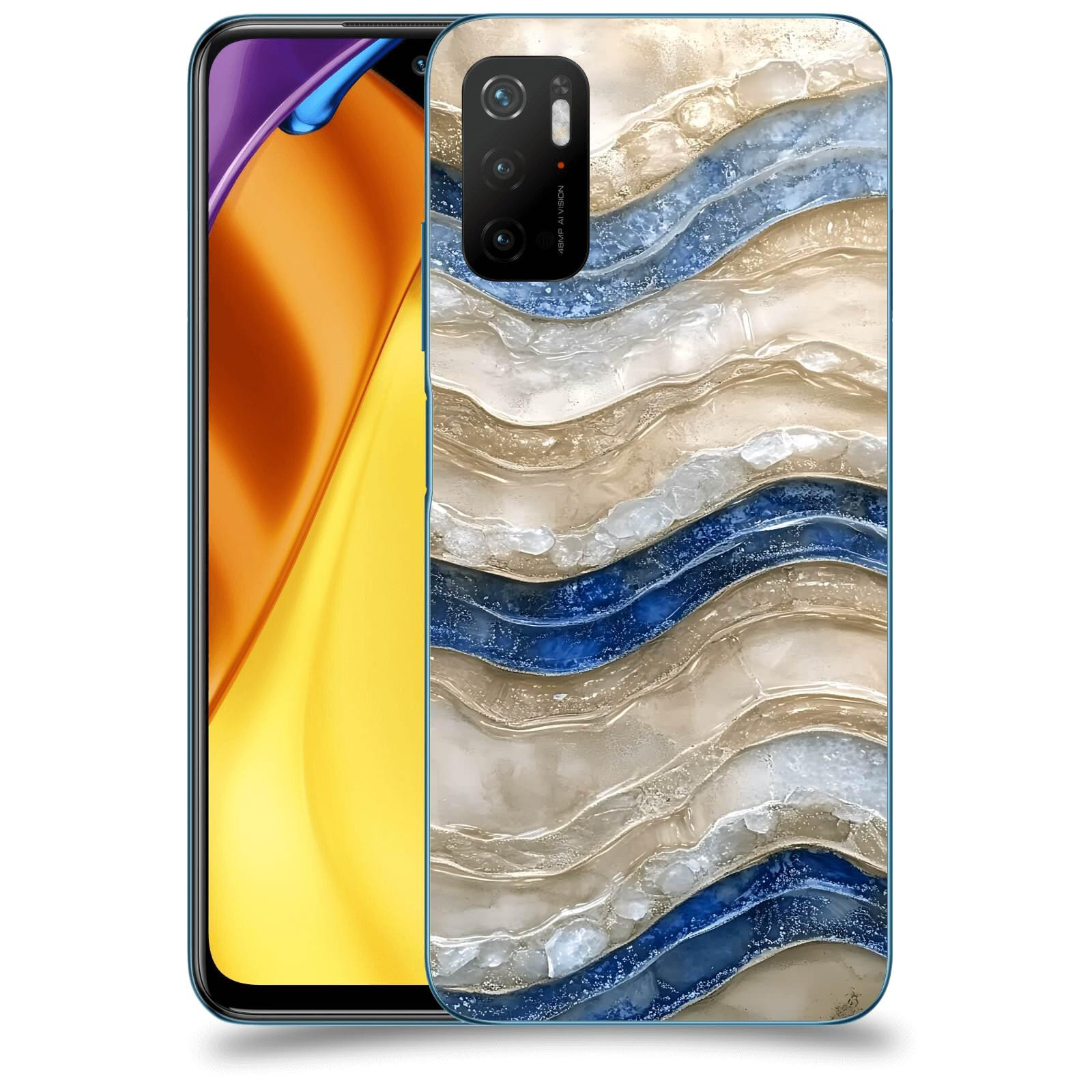 ACOVER Kryt na mobil Xiaomi Poco M3 Pro 5G - Struktura a Harmonie