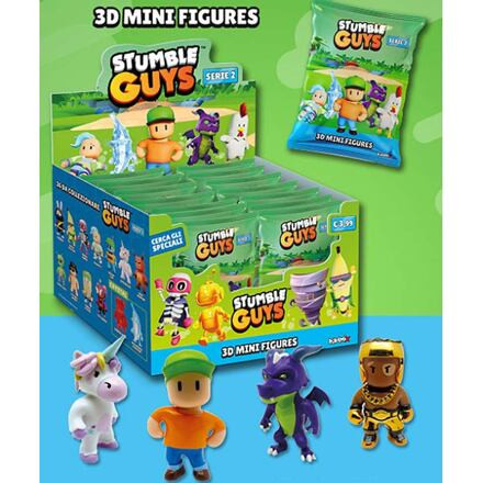 Stumble Guys 3D mini figures series 2 - window box 3 pcs