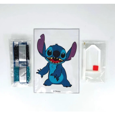 Crystal Art samolepka - Stitch