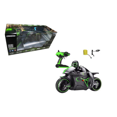 RC motorka 2.4G zelené