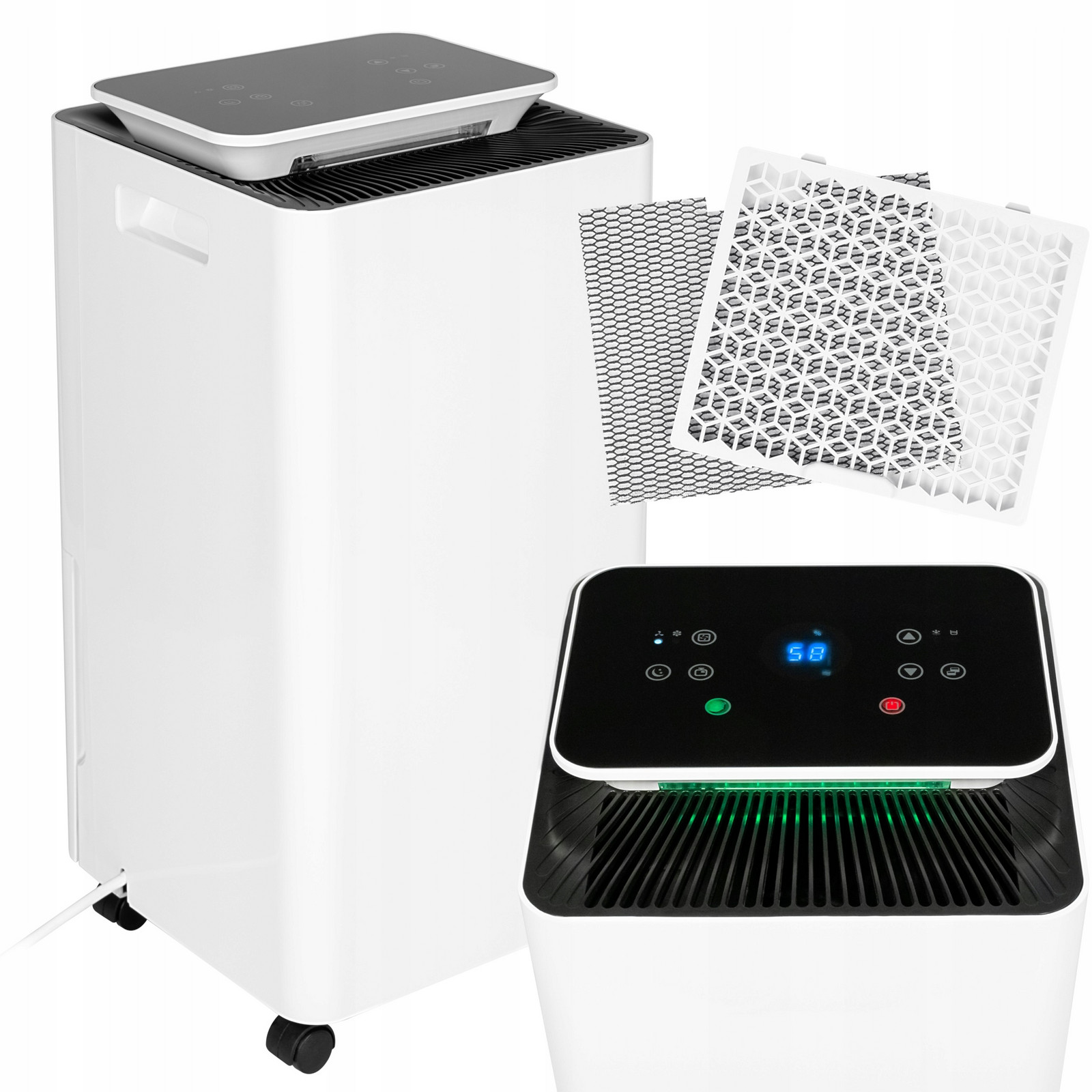 Velký Odvlhčovač Vzduchu DH5000 X-line Pohlcovač Vlhkosti Dotykový 3 Režimy