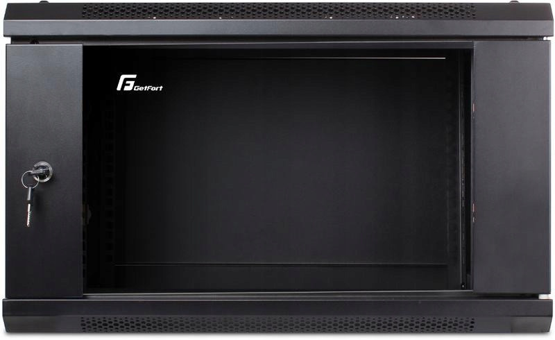 Skříň závěsná serverová Cctv Getfort Eco v2 600x450 černá 6U