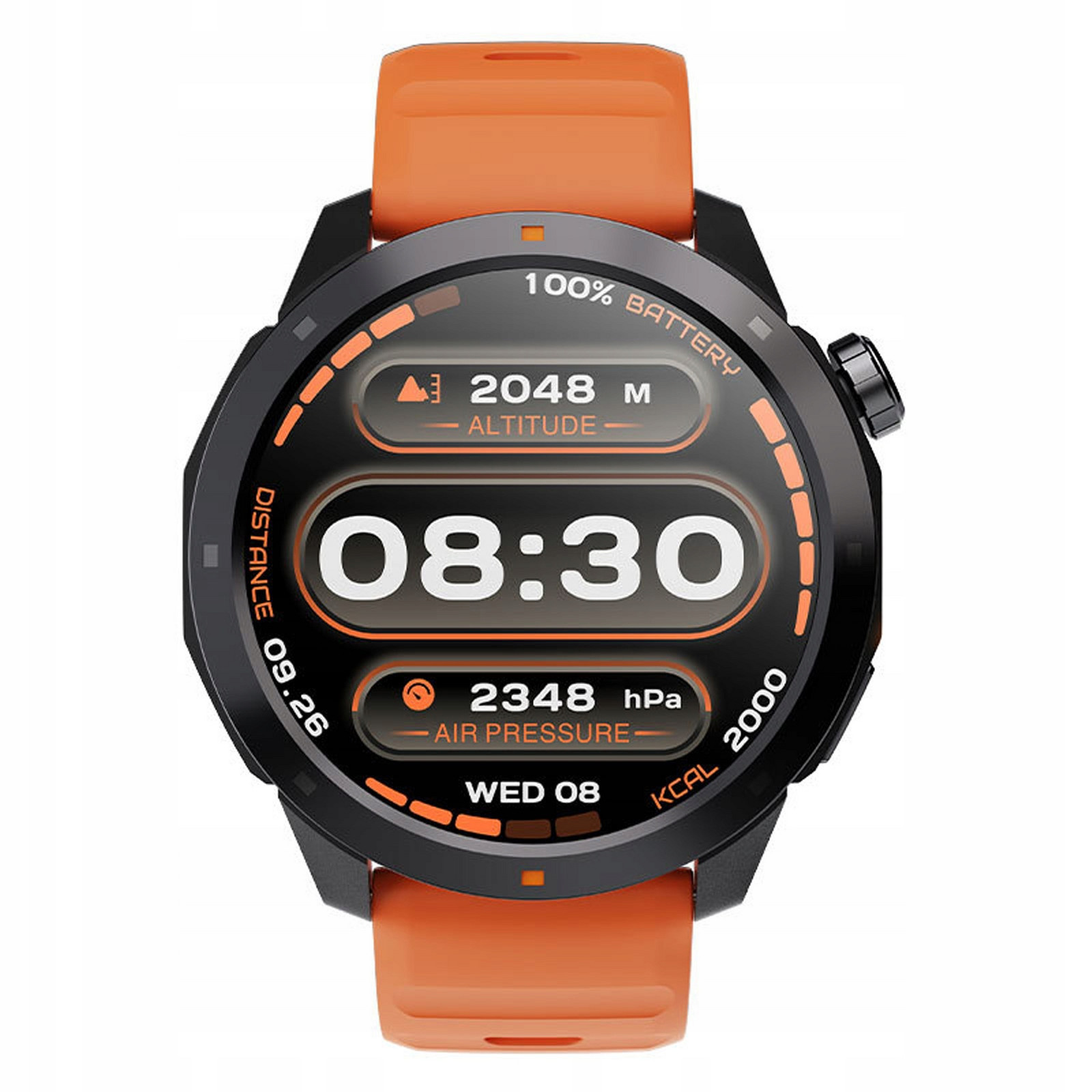 North Edge Gps Smartwatch Sportovní Zegarek Kompas Wysokościomierz Amoled