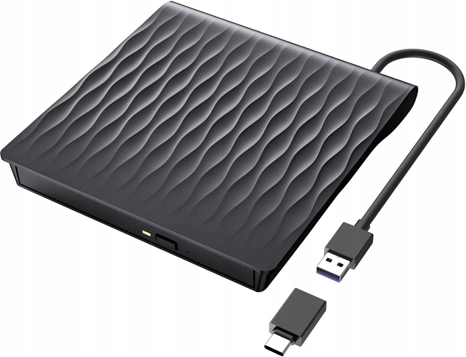 Externí CD/DVD mechanika pro notebooky Usb 3.0 a Type-C, externí vypalovačka