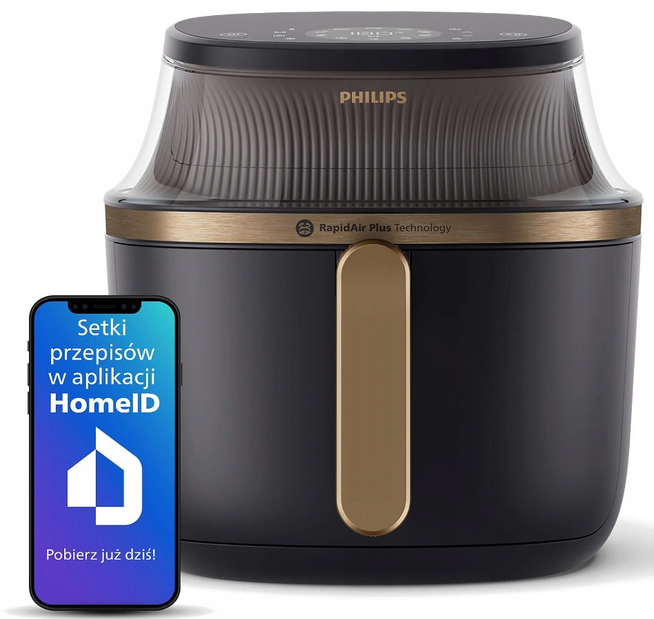 Fritéza Bez Tuku Philips Ovi XXL Velká 6,2L Airfryer 1700W Rapidair