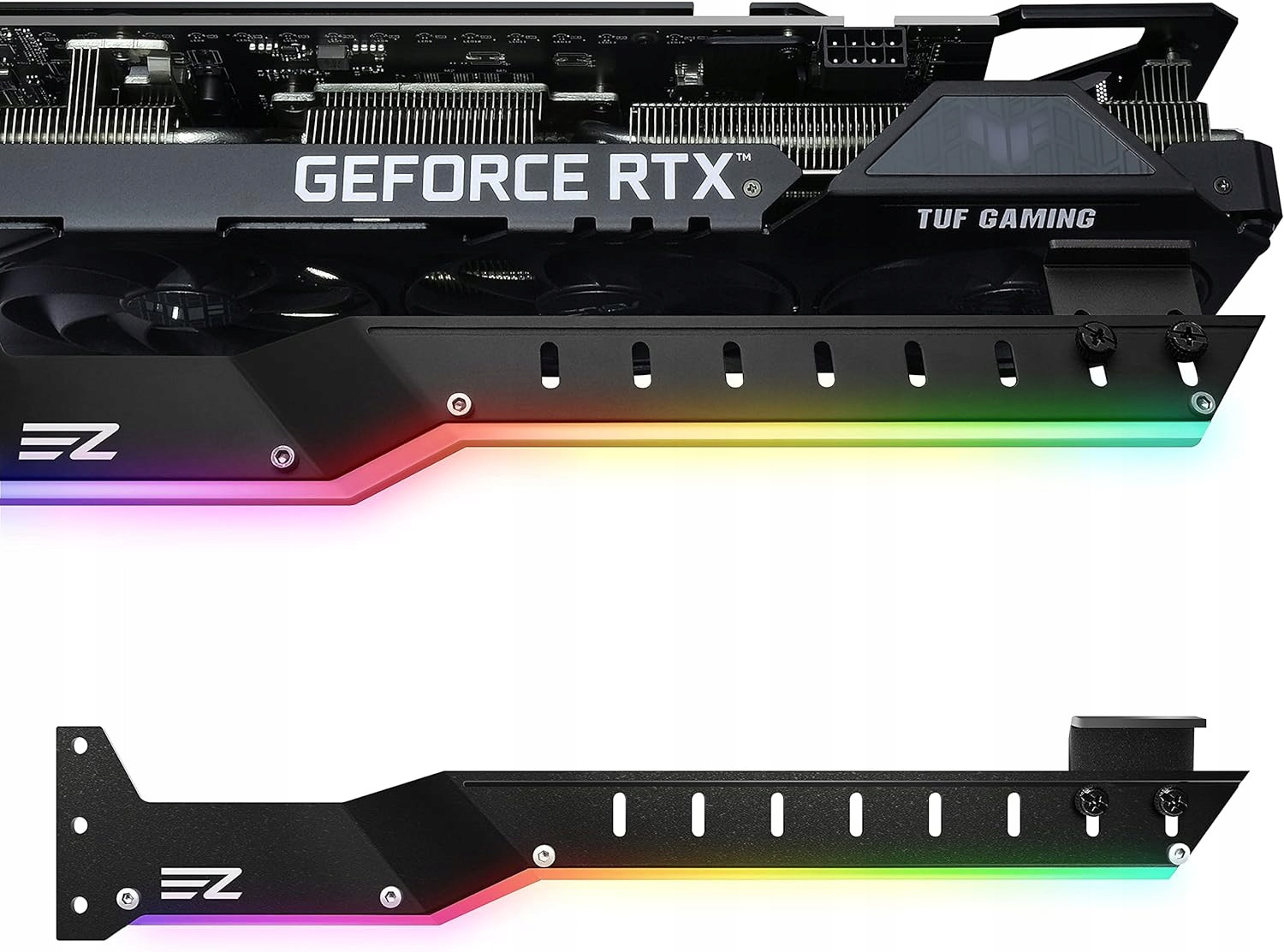 Ezdiy-fab Držák Gpu pro grafickou kartu Argb Led RX6700 RTX3090 Pcie 3.0