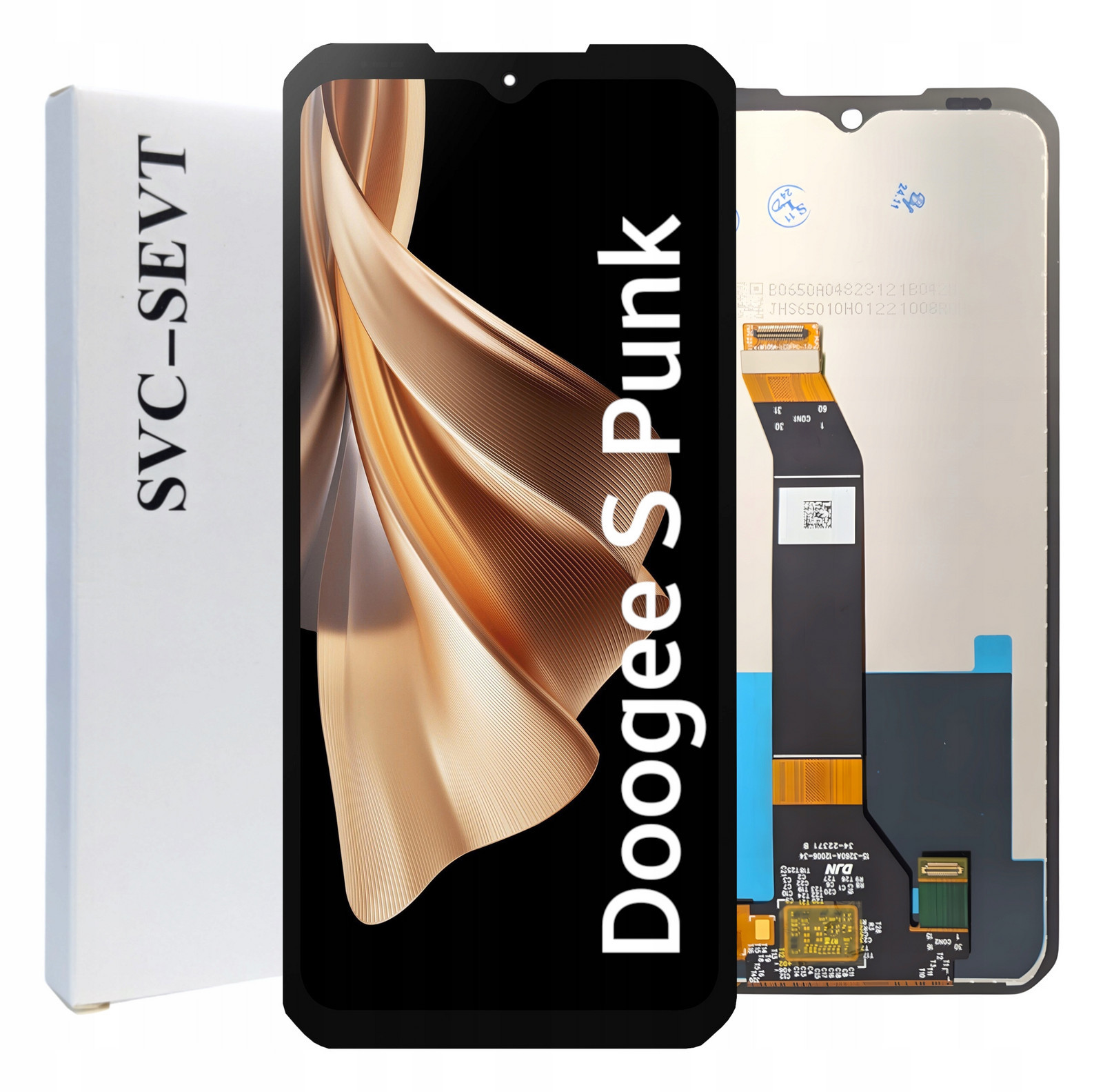 Originál LCD Displej Rychlý Dotyk Pro Telefon Doogee S Punk