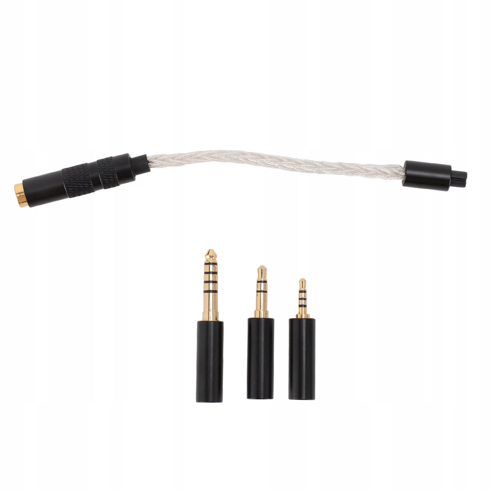 Adaptér konektoru sluchátek 4,4 mm samice na 2,5 mm 3,5 mm 4,4 mm samec adapt