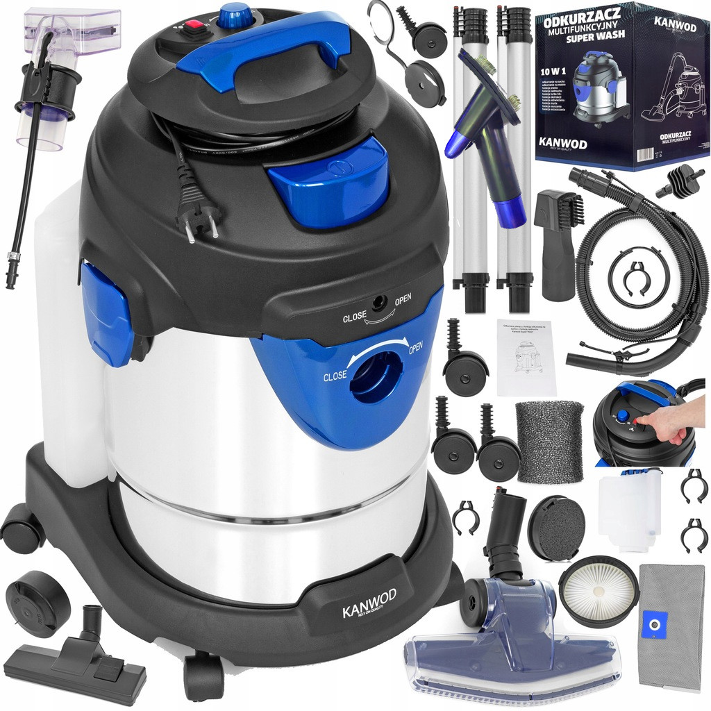 Vysavač Na Čalounění Koberců Superwash Pro Praní Úzká Hubice