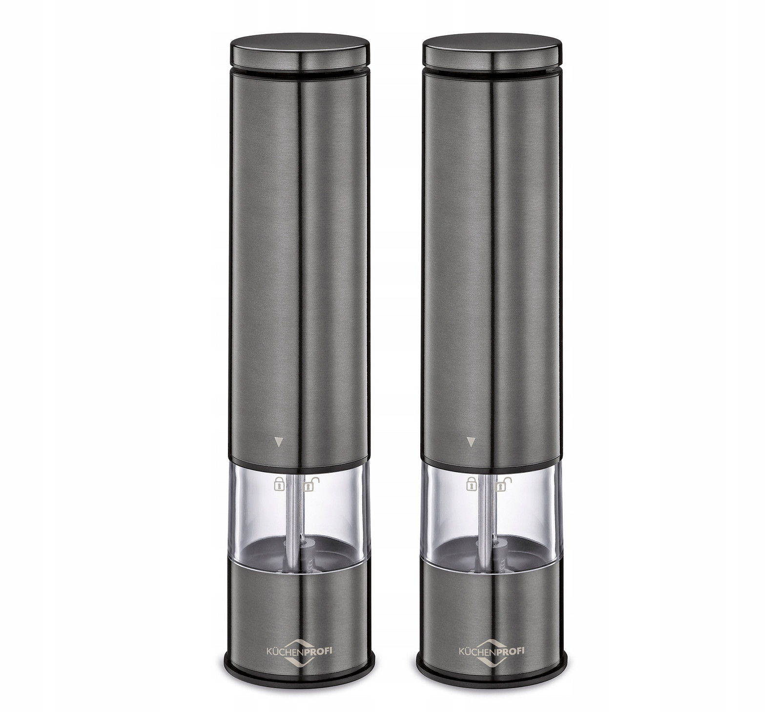 Mlýnky na sůl a pepř Kuchenprofi Boston 23cm Black