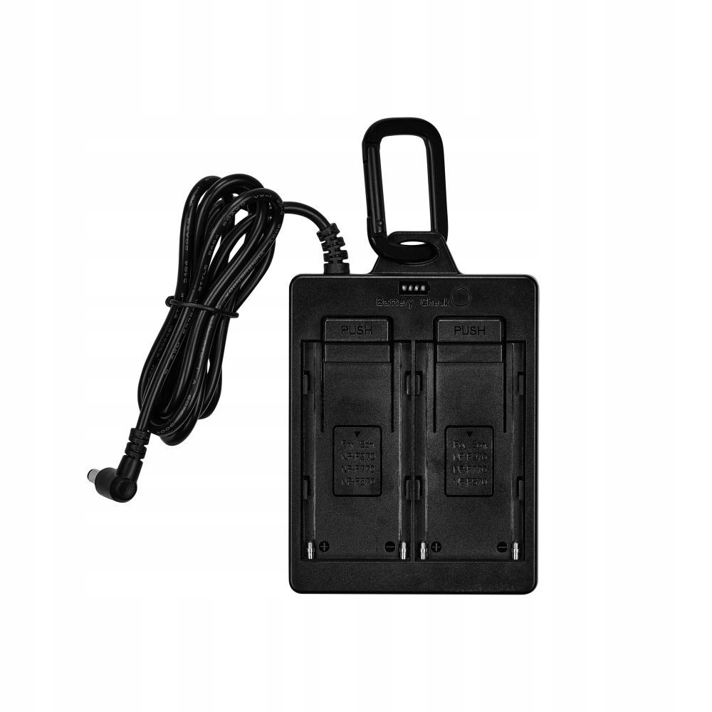 Quadralite bateriový adaptér (2x Np-f) pro Svl lampy