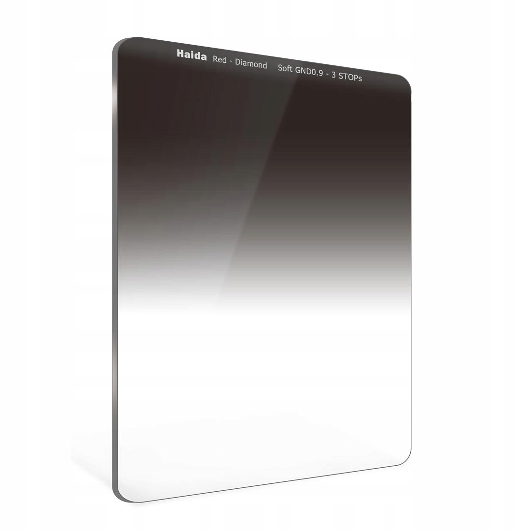 Poloviční filtr šedý Haida Red Diamond ND8 Nd 0.9 Soft (75x100)
