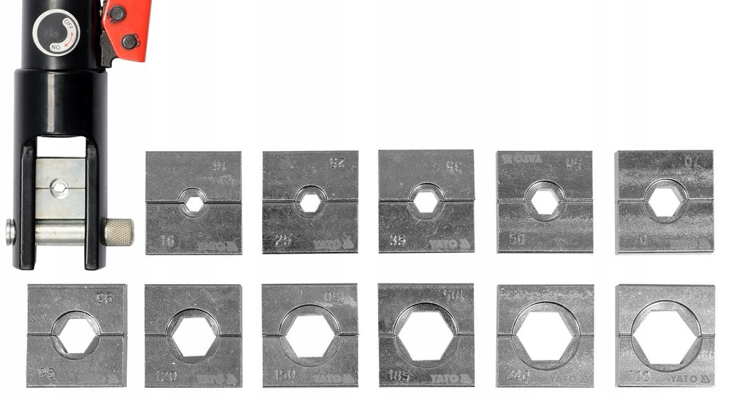 Vyměnitelné Matrice 16-300 MM2 11 El. Pro Lis Yato