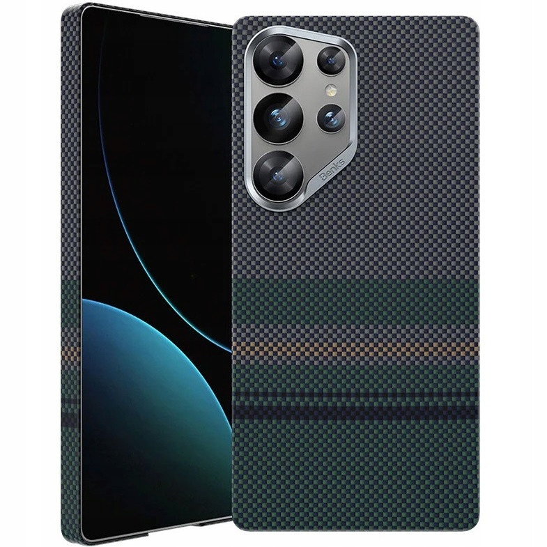 Pouzdro Benks Kevlar Magnetic Air pro Samsung Galaxy S25 Ultra a MagSafe