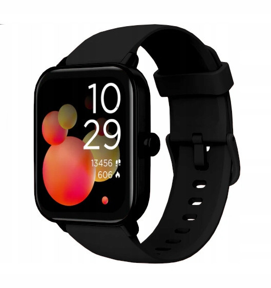 Chytré Hodinky Toobur idw19 černé, dámské fitness hodinky pro muže