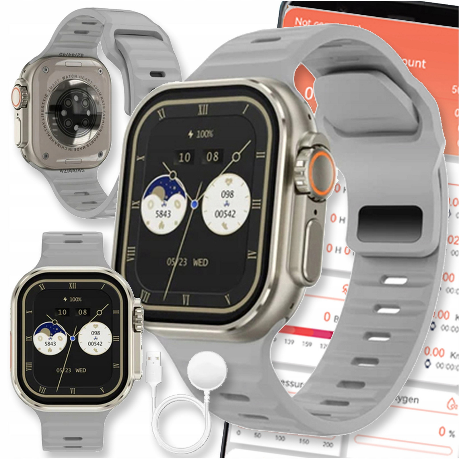 Sportovní Hodinky Chytré Hodinky Smartband Náramek Puls Pro Sport Sms Fit Gps