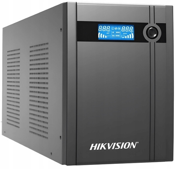 Záložní zdroj Ups 2000VA/1200W Hikvision DS-UPS2000 4x Výstup 230V Usb