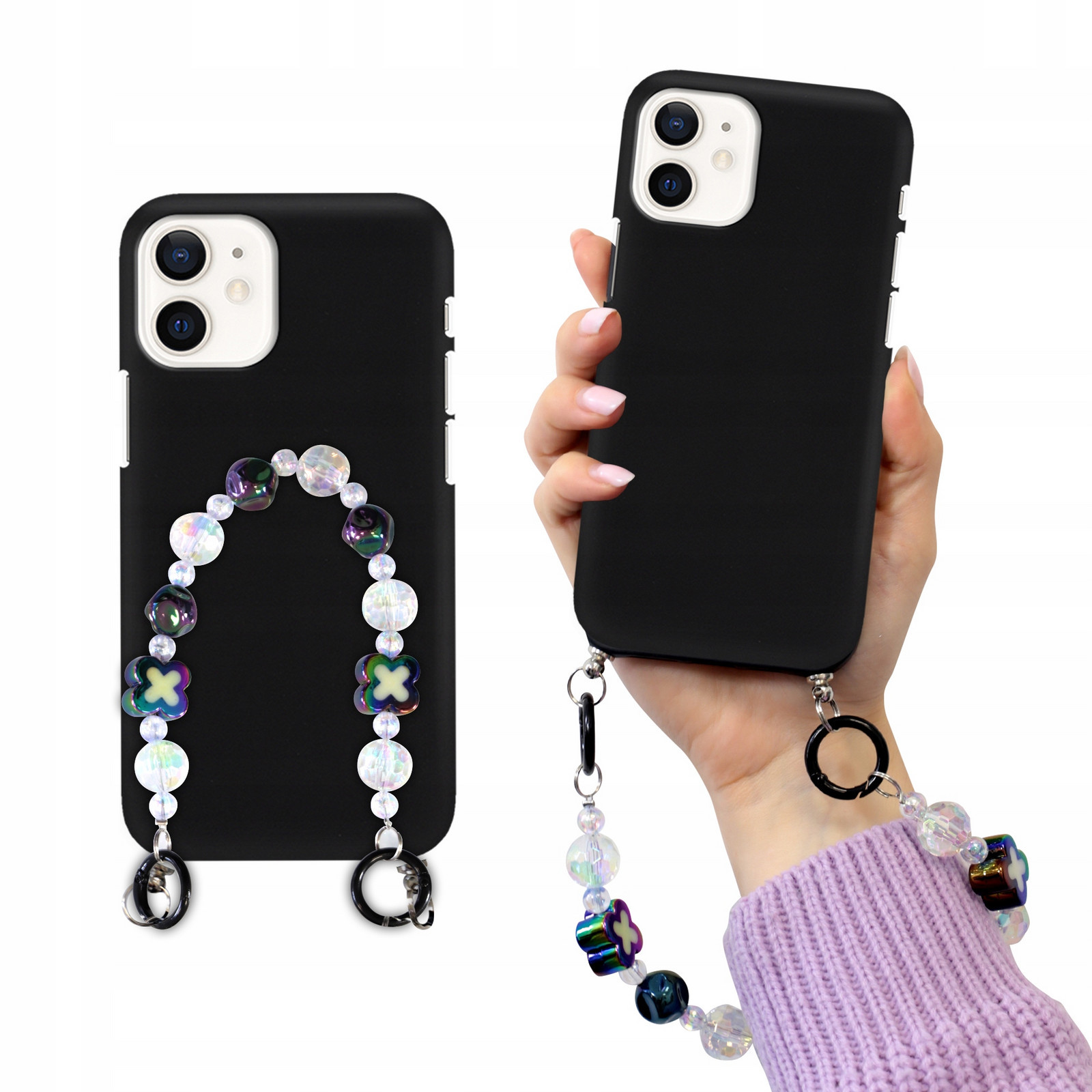 Pouzdro Matné Black Pro Iphone 12 Mini Korále Holo