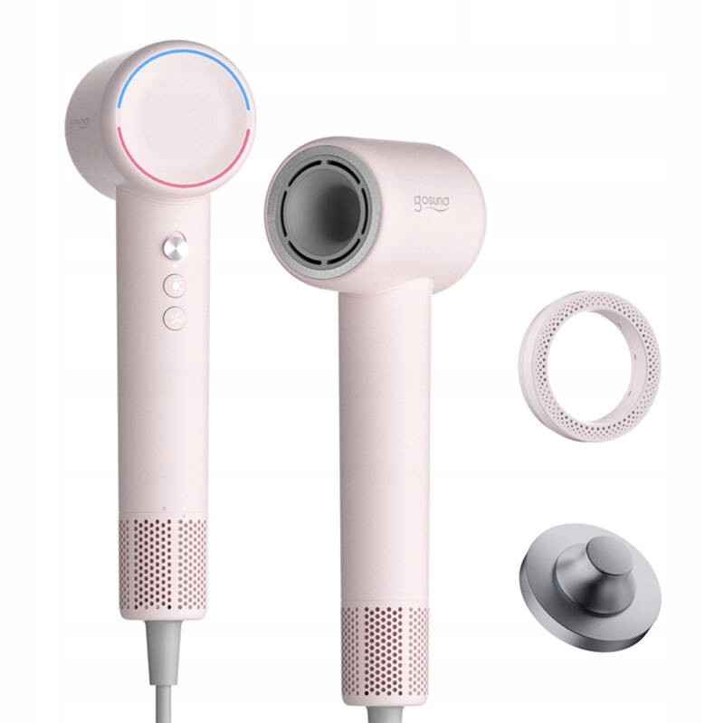 Ionizační vysoušeč vlasů Gosund SuperWind HD21 1300w 20 m/s růžový