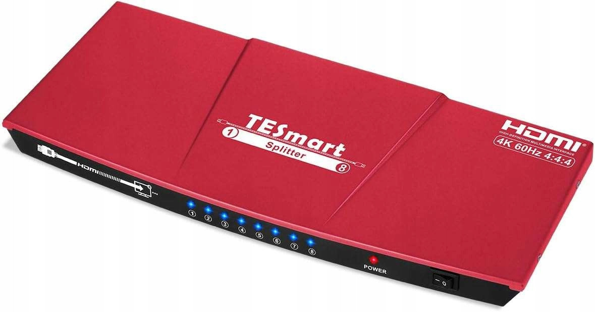 Kvm switch 4K Ultra Hd 60Hz 1x8 Hdmi Edid Hdr 10