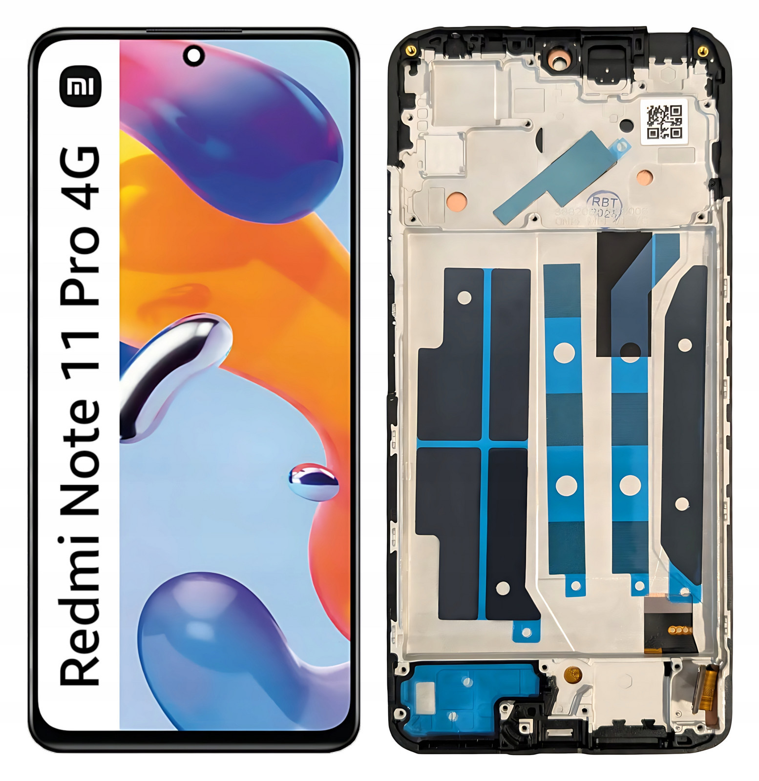 LCD Displej Pro Xiaomi Redmi Note 11 Pro 4G Incell Rámeček 2201116TG