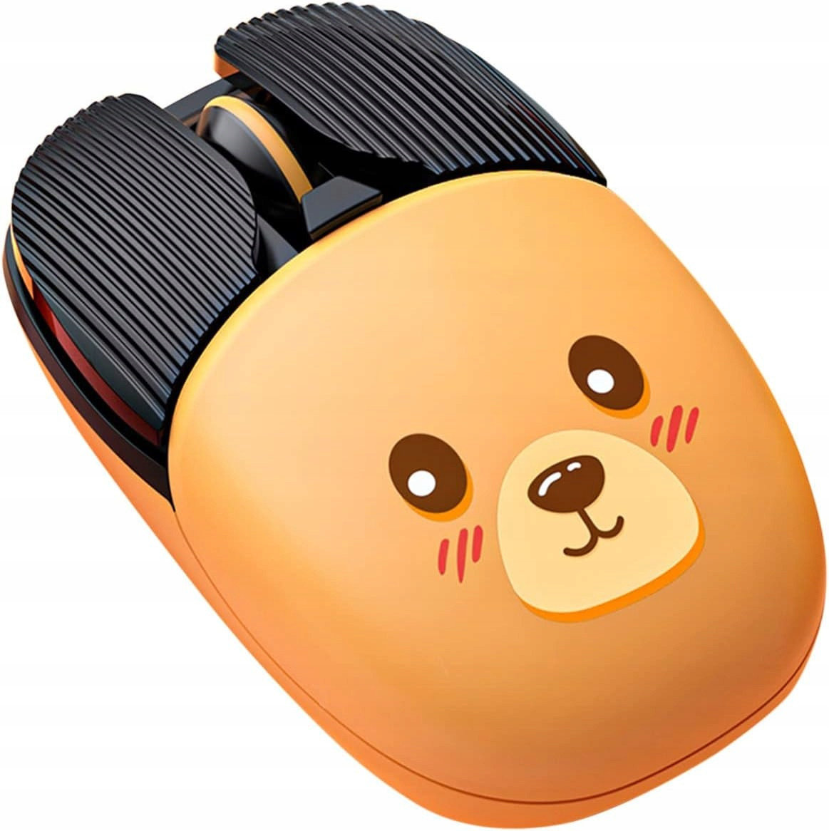 Tichá Bezdrátová Myš Hnědý Medvídek 3 Vzory