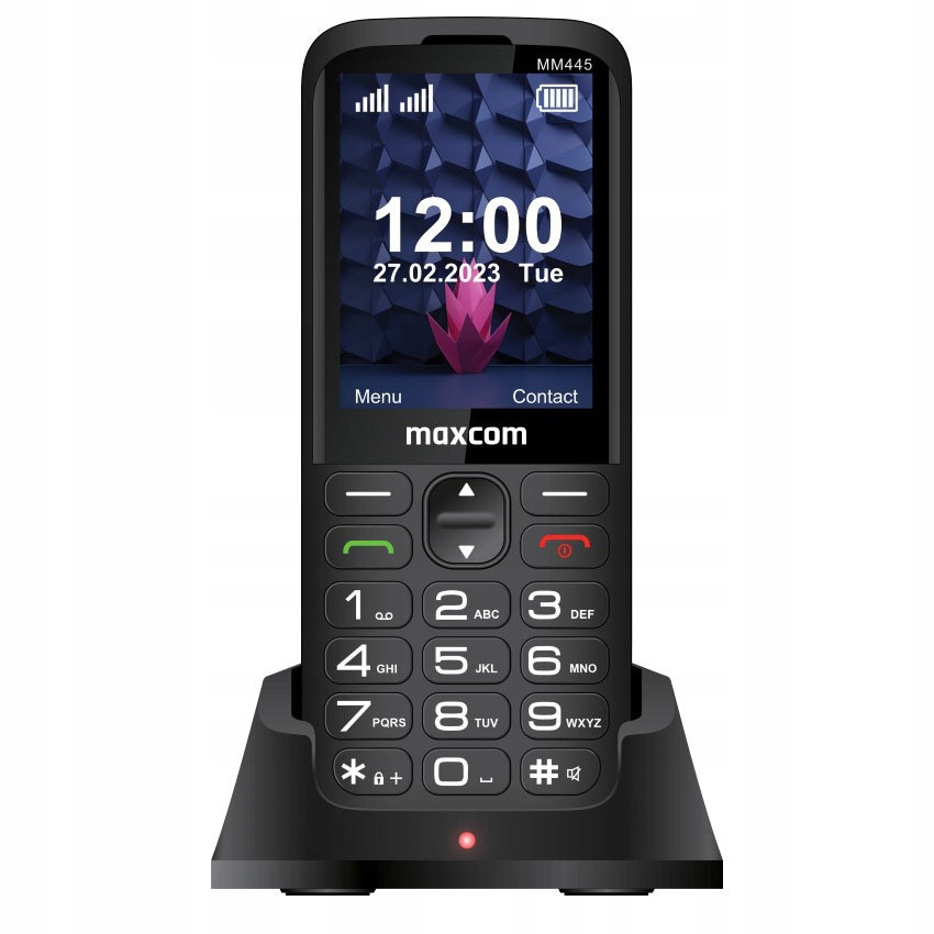 Telefon Maxcom MM 445 4G Černý