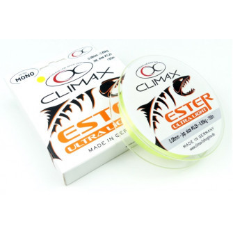 Přívlačový silon CLIMAX ESTER Japan Ultra Light žlutý 150m 0,125/ 1,45
