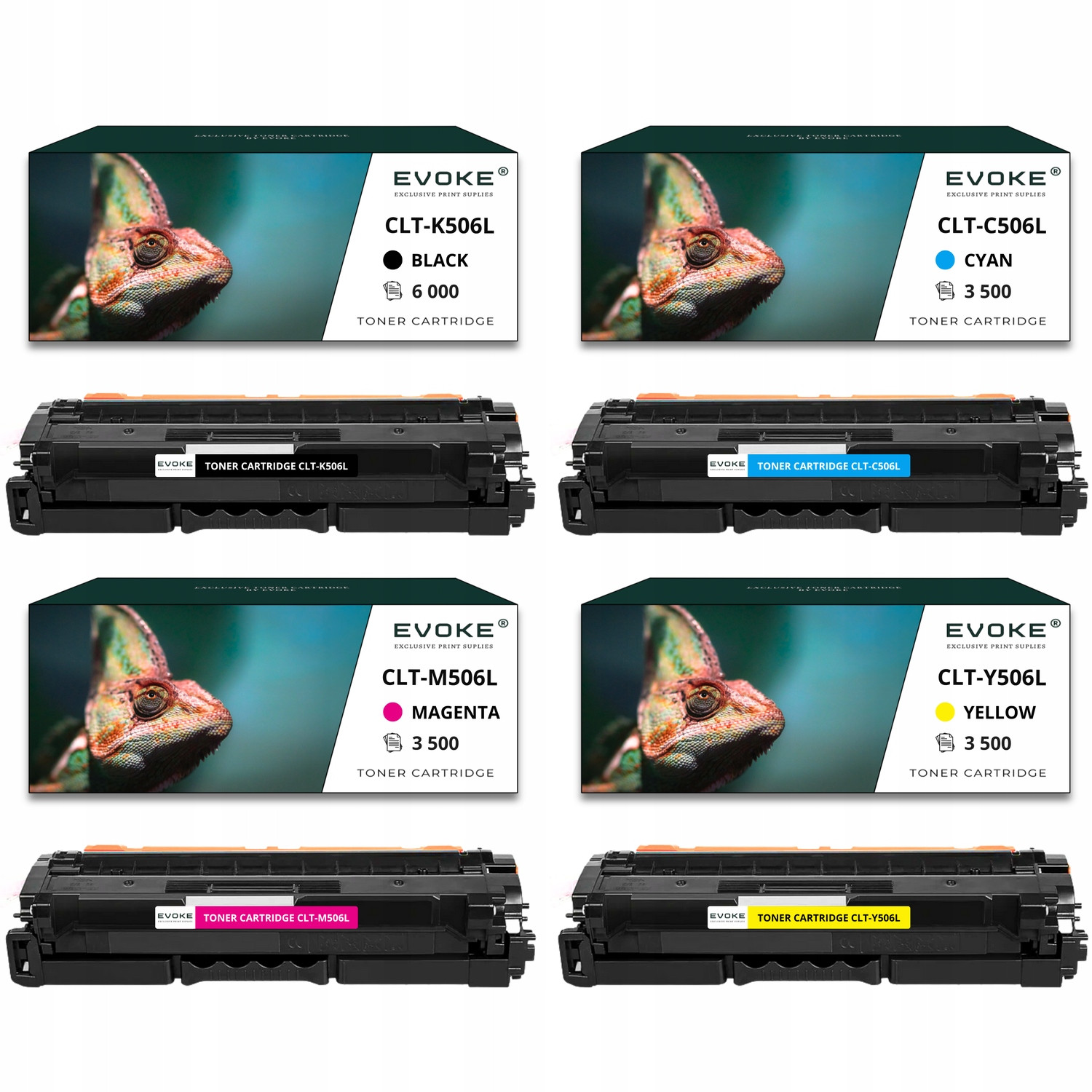 4x toner do tiskárny Samsung CLT-506L Sada Cmyk CLT-K506L