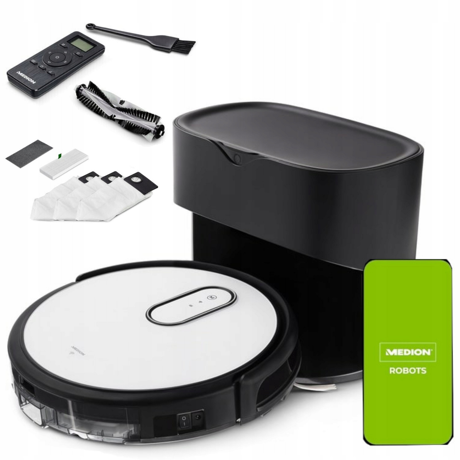 Uklízecí Robot Vysavač Se Sací Stanicí S40 Jezdící