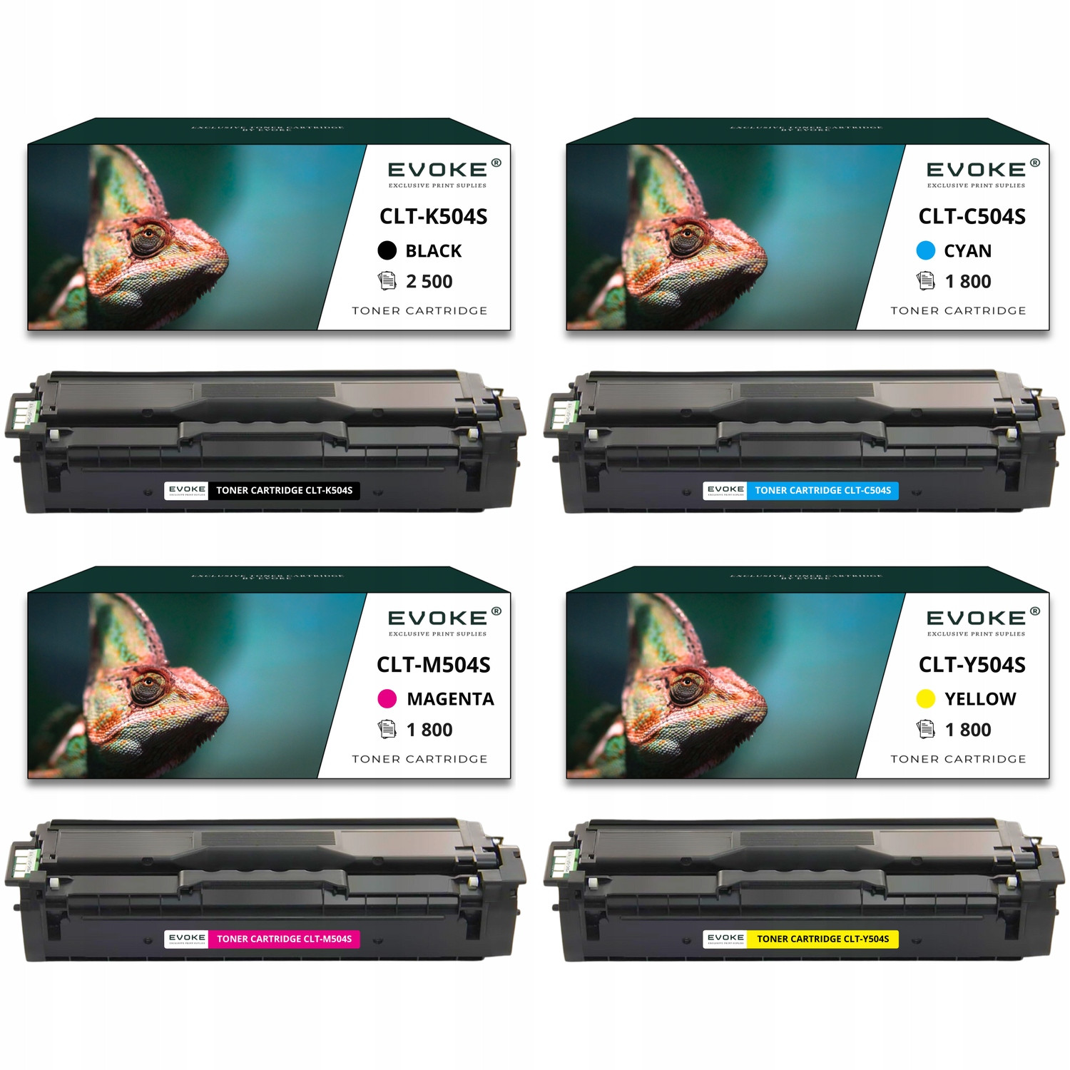4x toner do tiskárny Samsung CLT-504S Sada Cmyk CLT-K504S