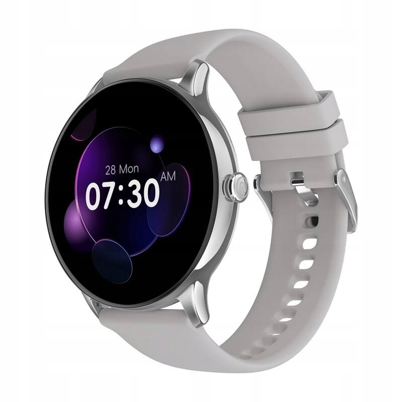 Noise Twist Go Chytré Hodinky Monitorování spánku Srdeční tep Bluetooth hovory Šedá