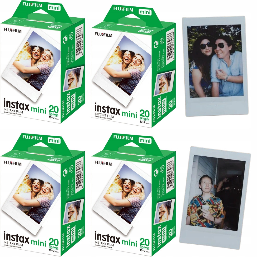 Sada náplní Instax Mini pro fotoaparát Instaxa 8 9 11 12 Fujifilm 80 fotografií