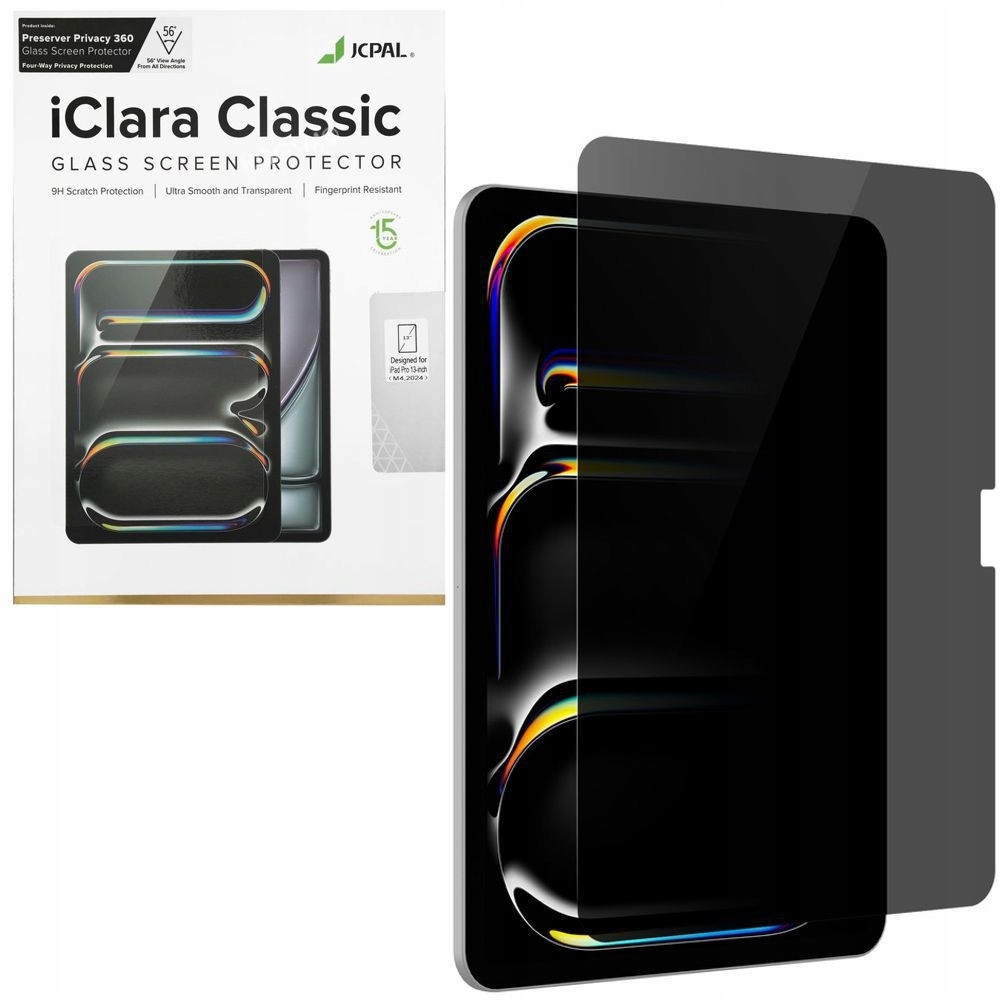 Jcpal Preserver Tvrzené Sklo Privatizační pro iPad Pro 13 M4 2024 7gen