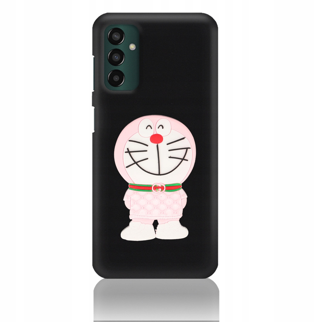 Pouzdro Matné Blink pro Samsung M13 4G Kočka Růžová 3D