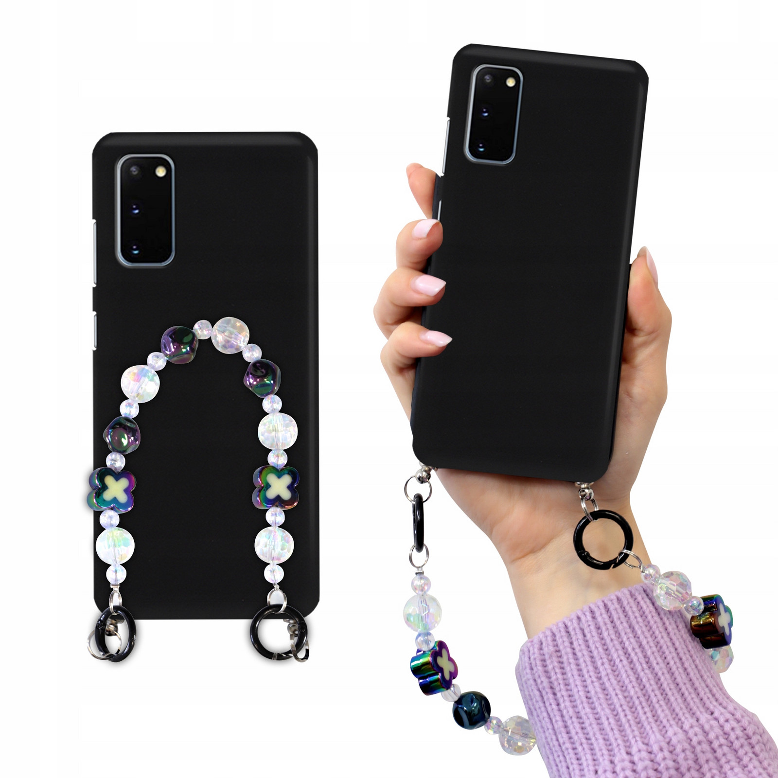 Pouzdro Matné Black Pro Samsung S20 5G Korále Holo