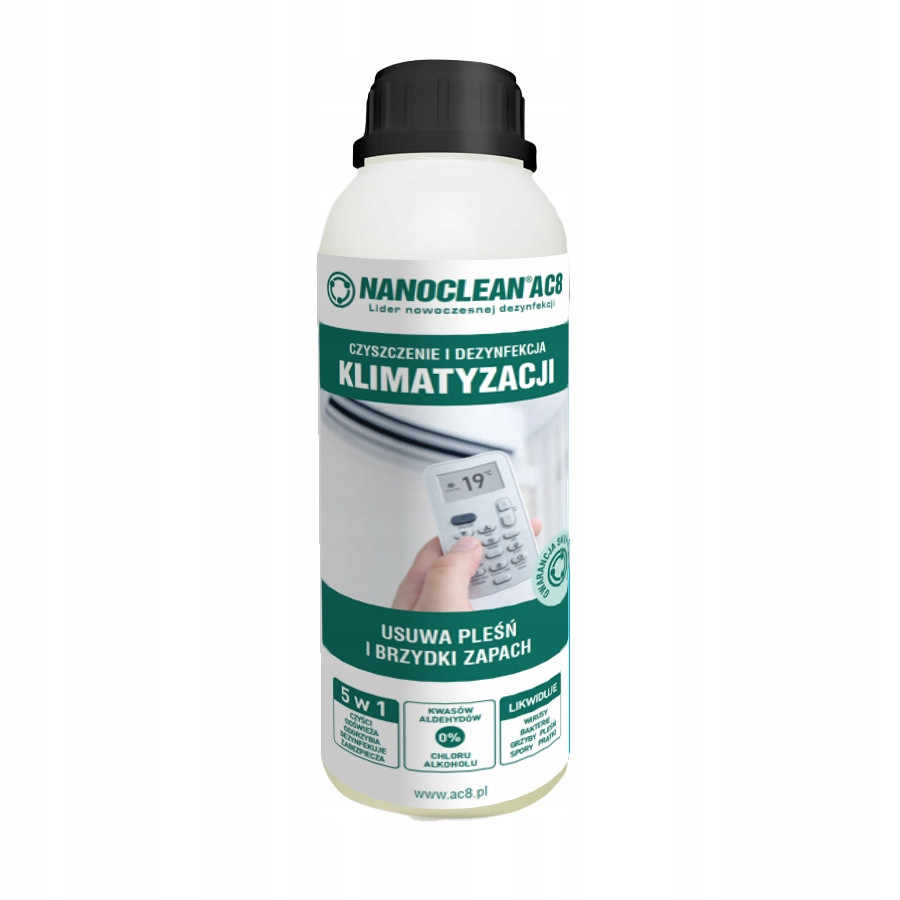 NanoClean čisticí a dezinfekční přípravek na klimatizaci 1L