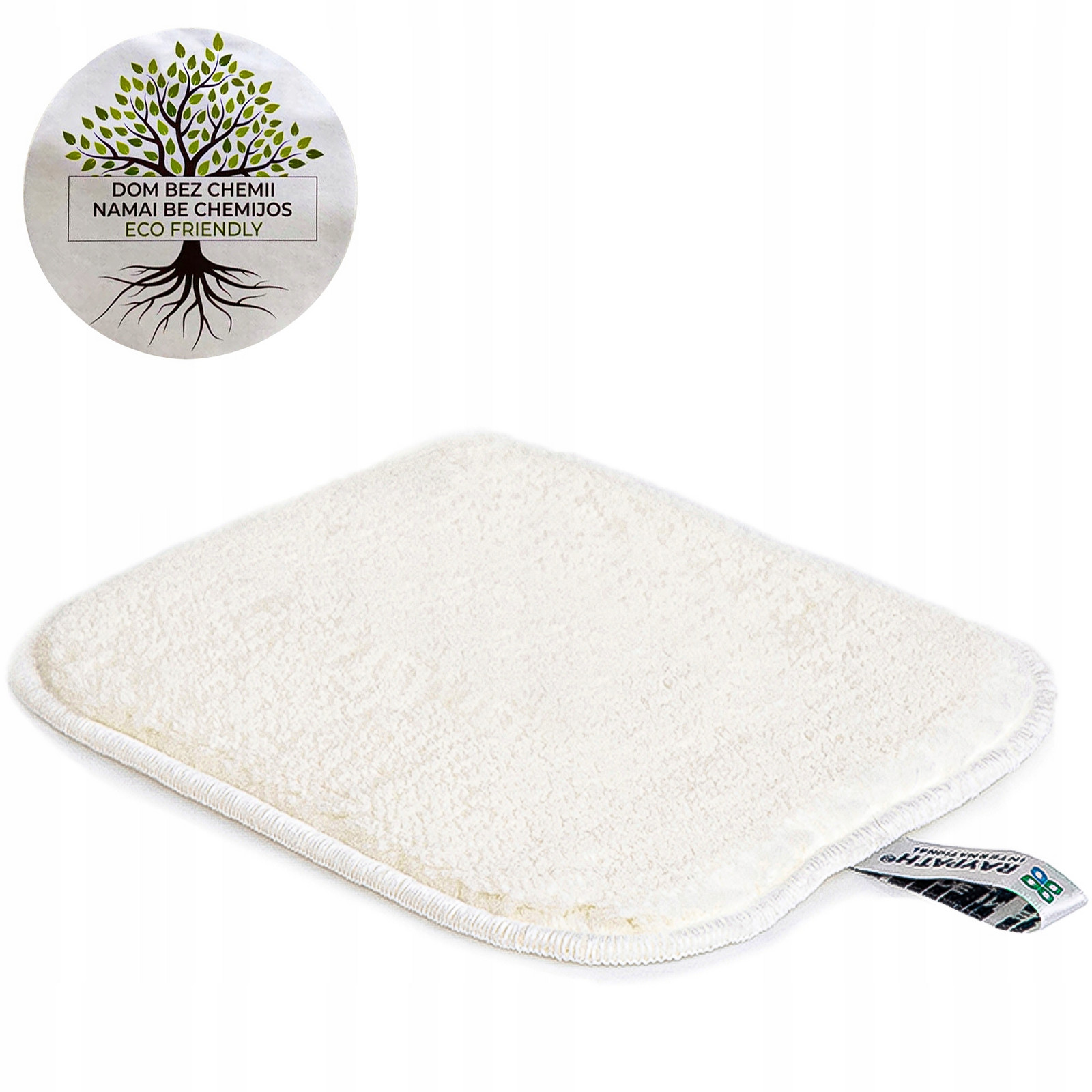 Dvojstranný Čistič Kuchyňských Spotřebičů Skla Bílý NanoStříbro Raypath