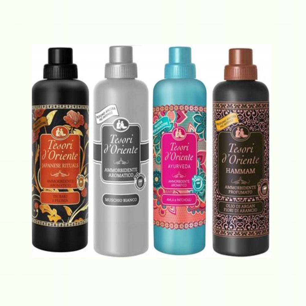 Sada Tesori d'Oriente 4x Tekutá aviváž 760 ml Jmah