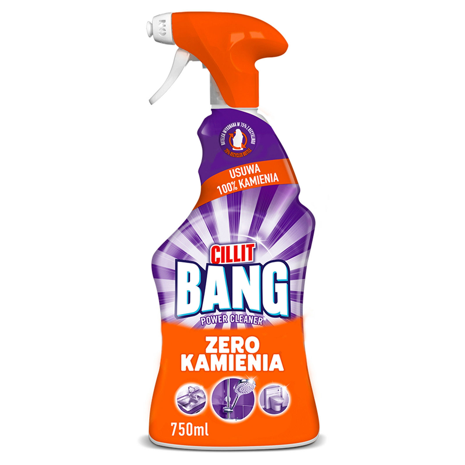 3x Płyn Cillit Bang Zero Kamienia 750 ml