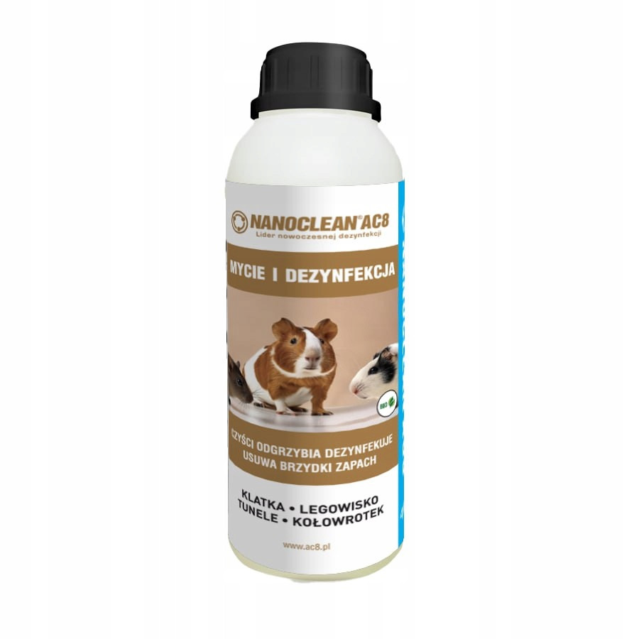 Prostředek na čištění malých zvířat Nanoclean 1L