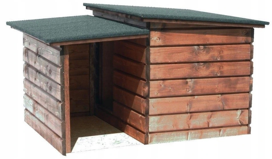 Zateplená bouda pro psy s předsíní XL